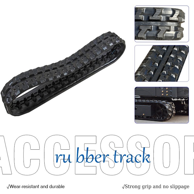 Mini excavator rubber tracks, 180×72×37 mm.Heavy Duty Replacement Crawler