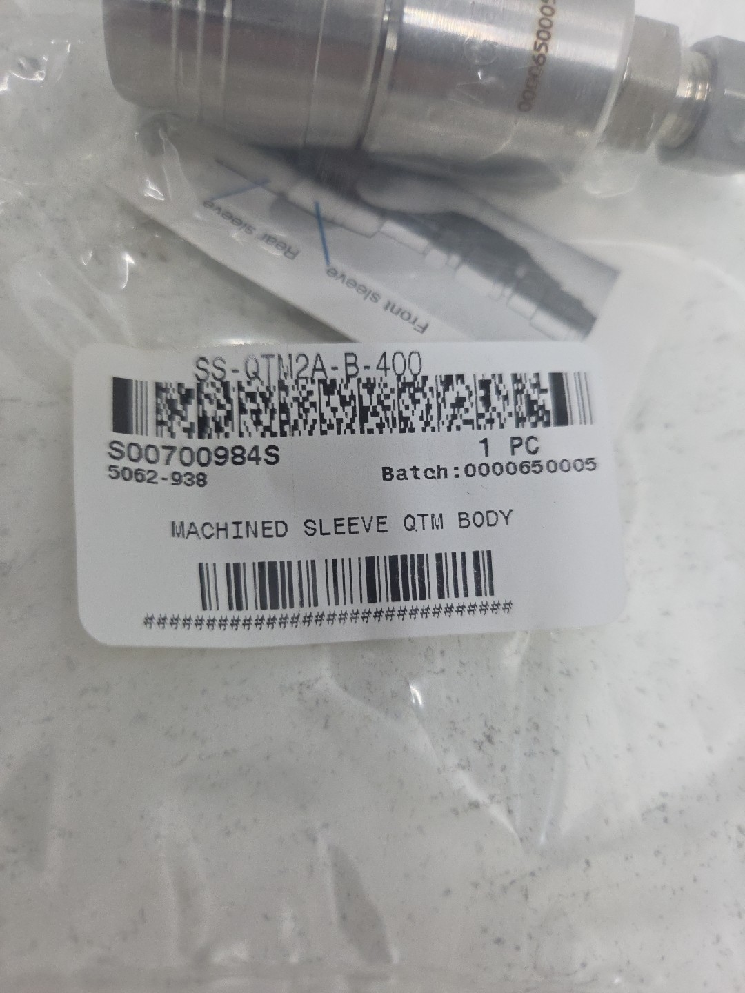 Swagelok SS-QTM2A-B-400 Sealed quick coupling **NOS** **FAST SHIPPING** **USA**