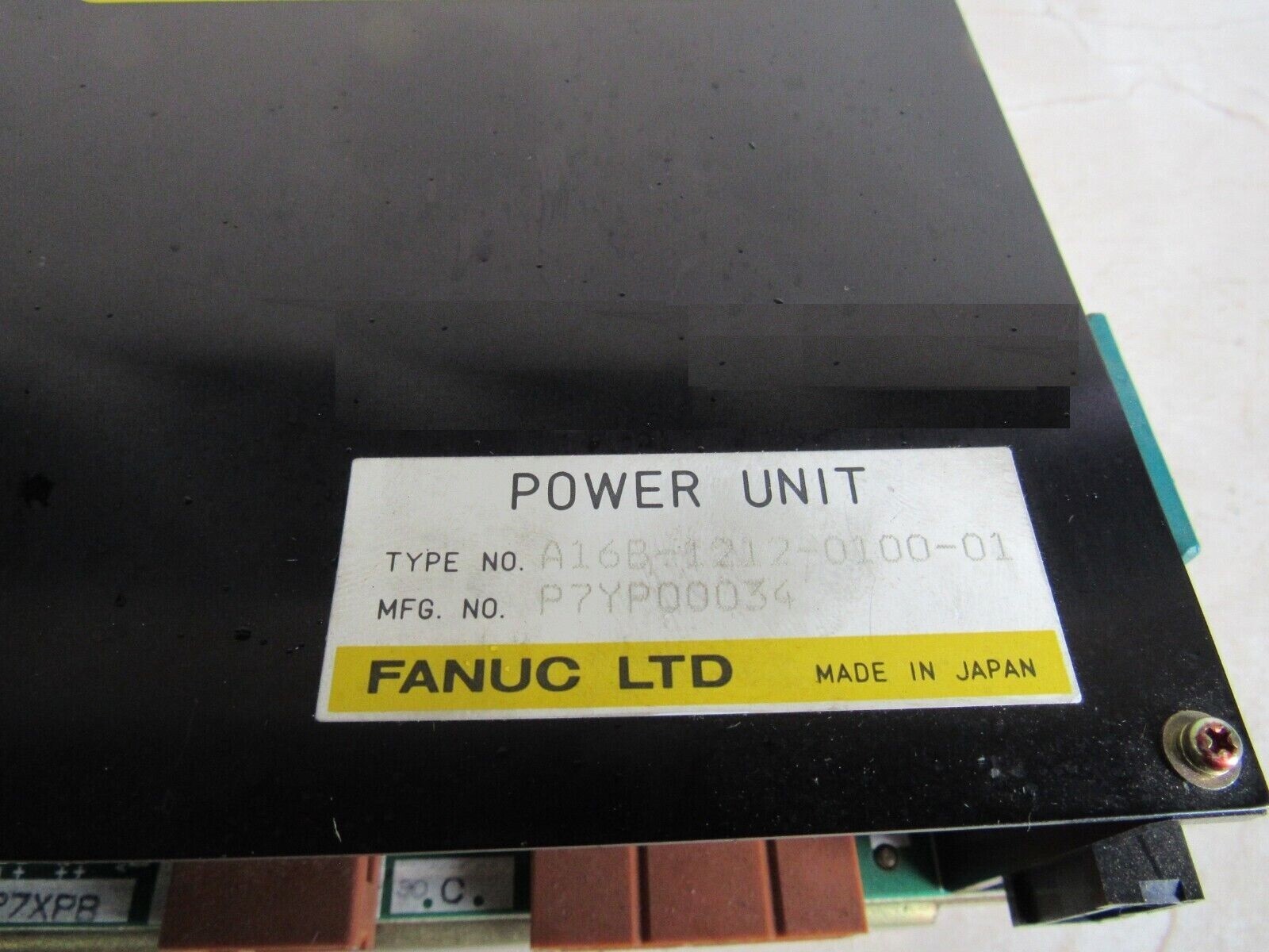 USED AND TESTED FANUC A16B-1212-0100-01 POWER SUPPLY EXCHANGE ONLY SALE