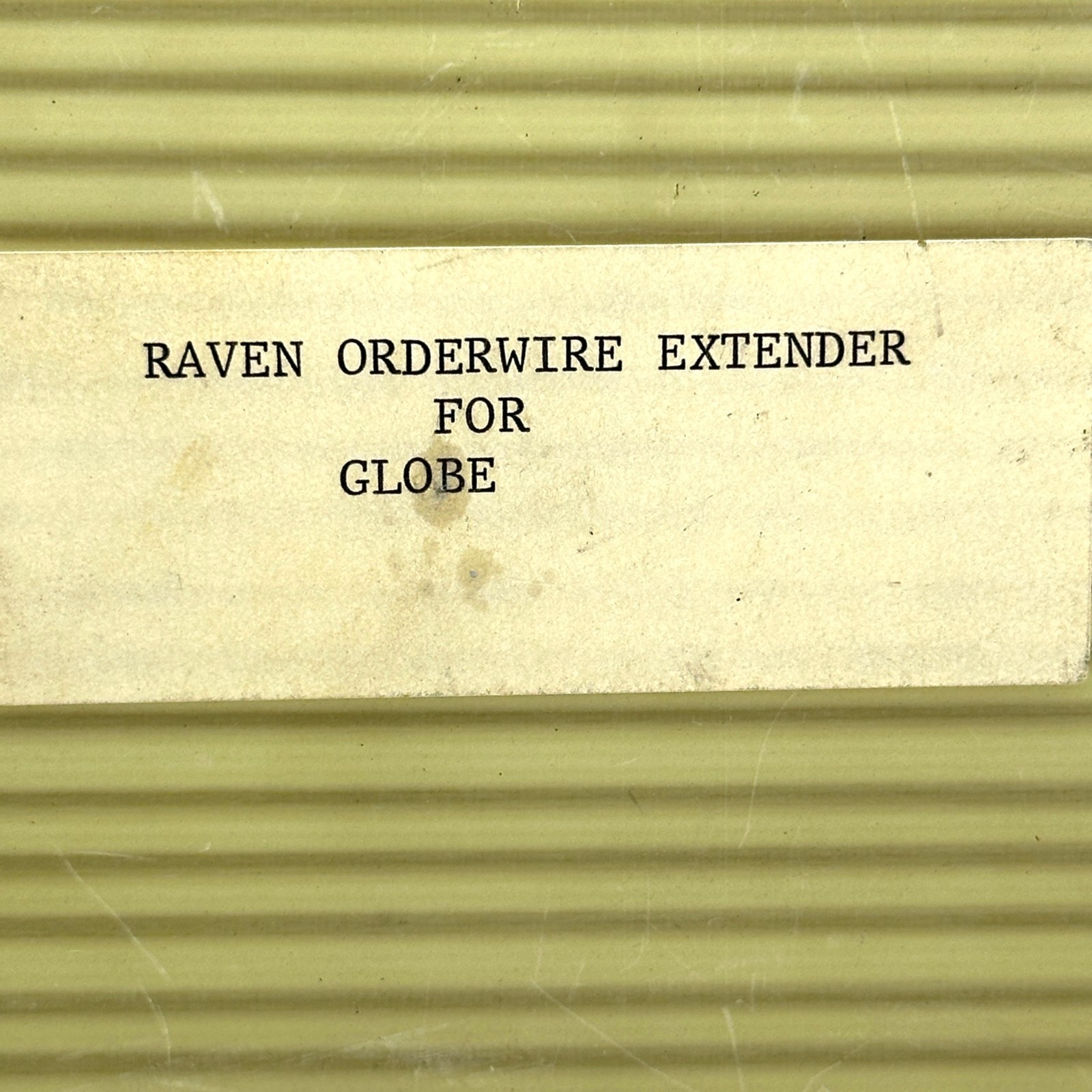 Raven Electronics 1416-9670 Orderwire Extender Board Globe Sullins ETM22DTAN