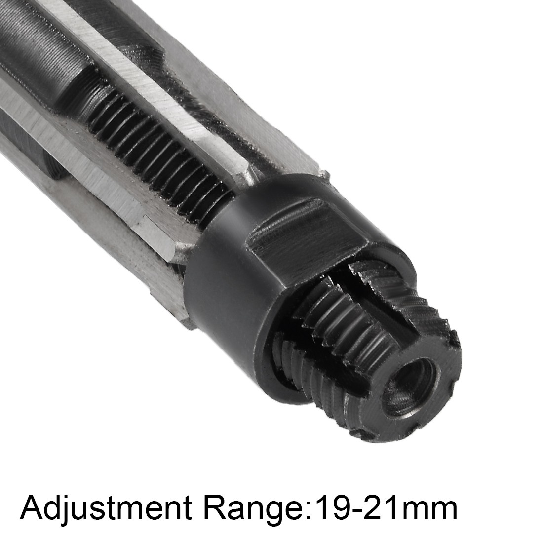 19-21mm HSS Adjustable Hand Reamer H8 6 Straight Flute Milling Cutter Tool