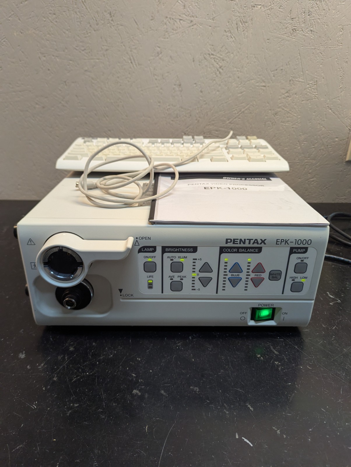 Pentax EPK-1000 Endoscopic Video Processor & OS-A50 Keyboard Endoscope EPK1000