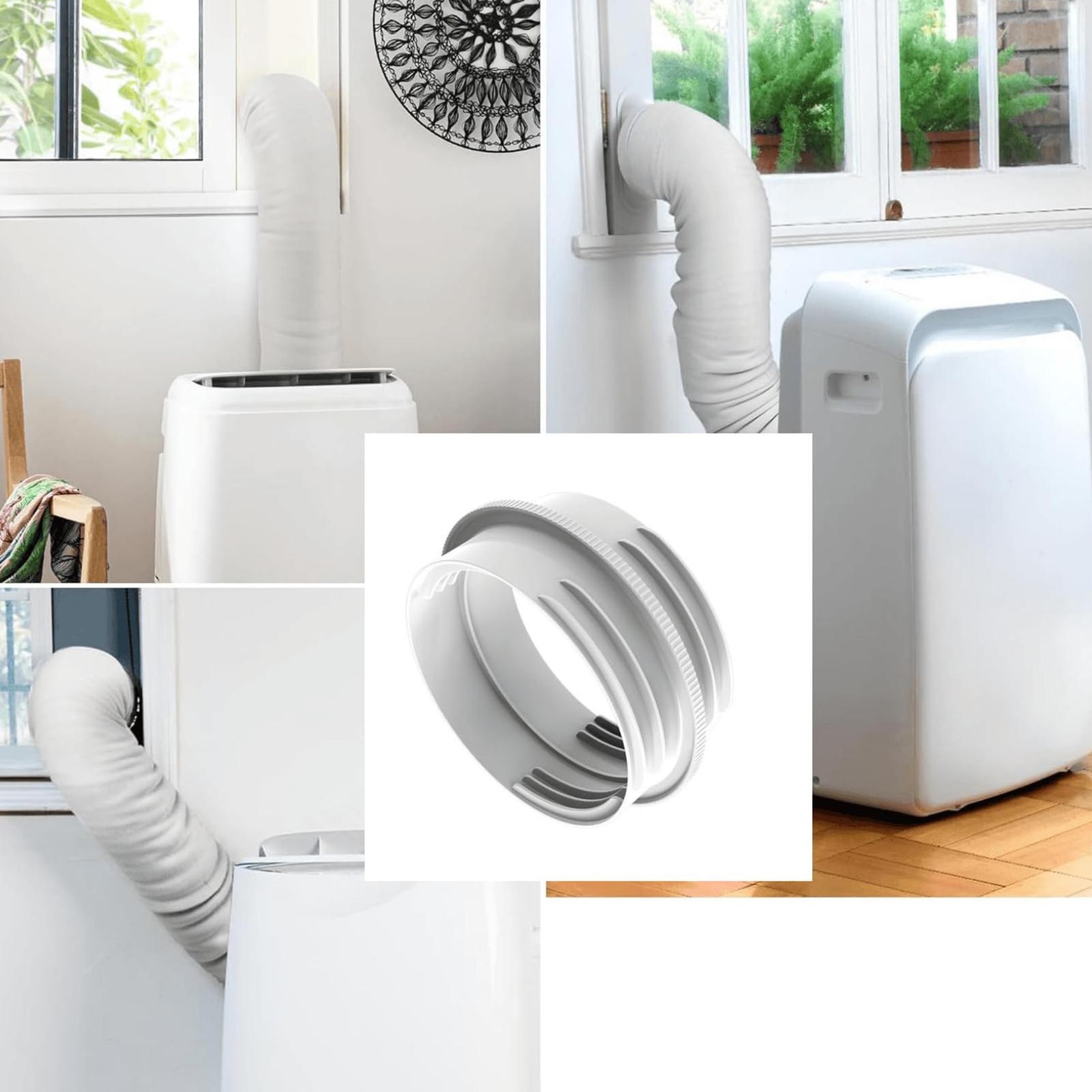 Portable Air Conditioner Hose Connector, Universal Exhaust Hose Coupler
