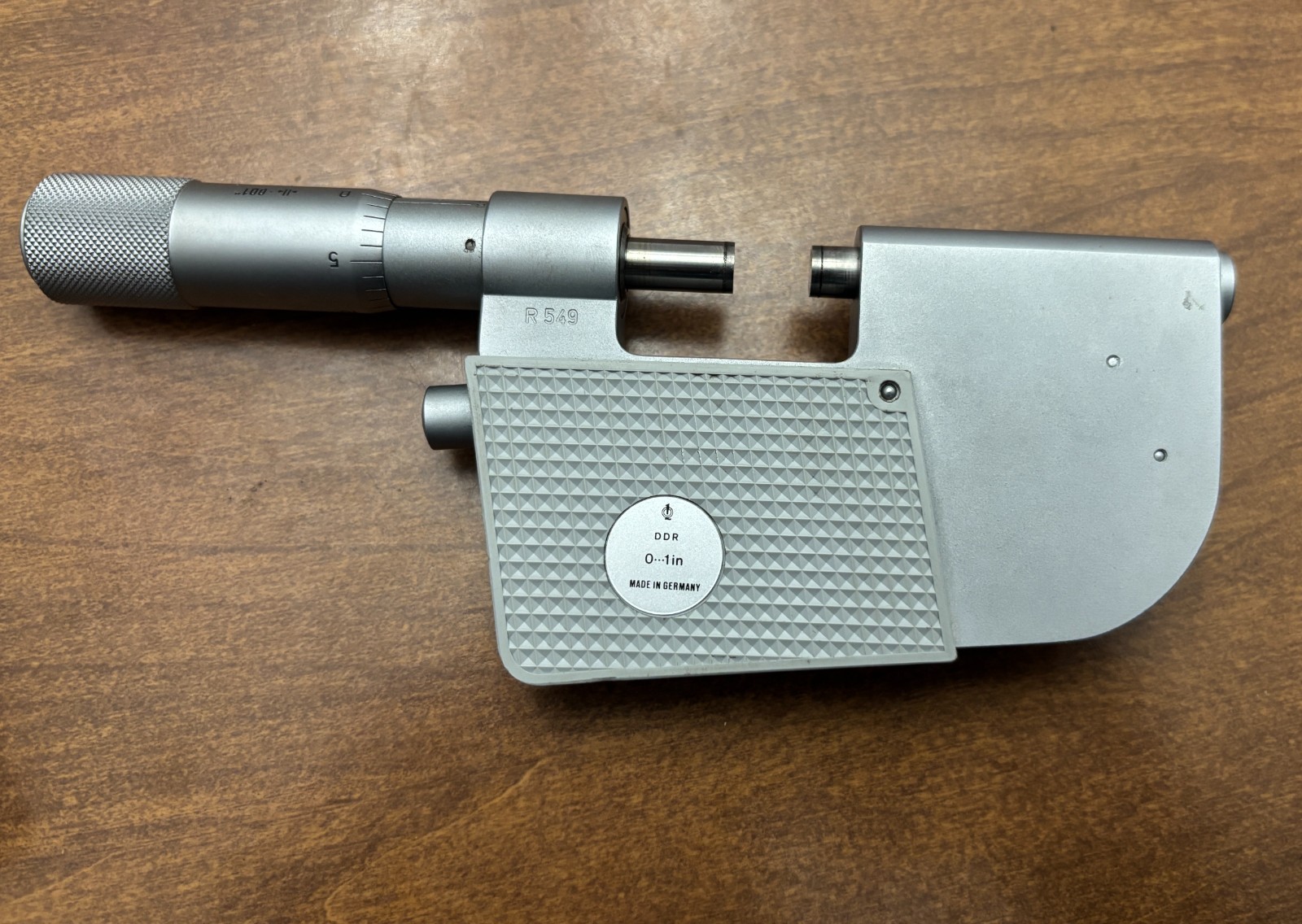 German made Carl Zeiss Jena Indicating micrometer 0-1″ Feinzeigermessschraube