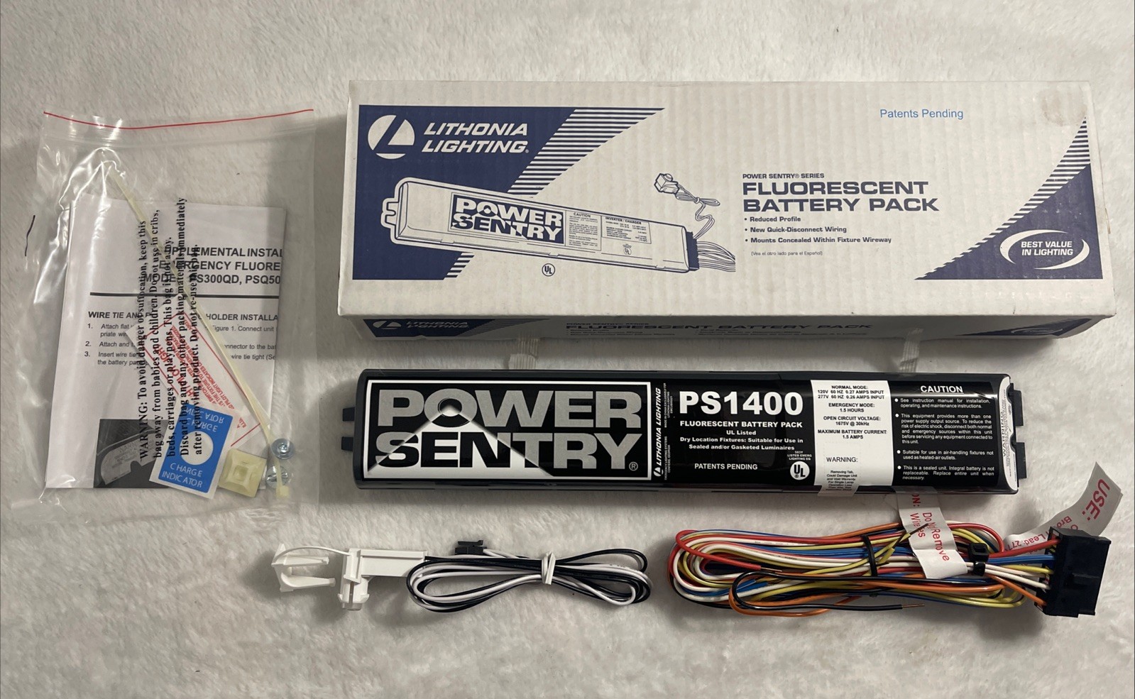 Lithonia Power Sentry PS1400QD MVOLT M8 Emergency Ballast 1400 Lumens – NSMP