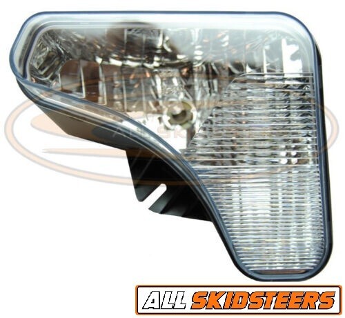 For Bobcat S530 Left Headlight lamp With Bulbs Lens light Skid Steer Loader