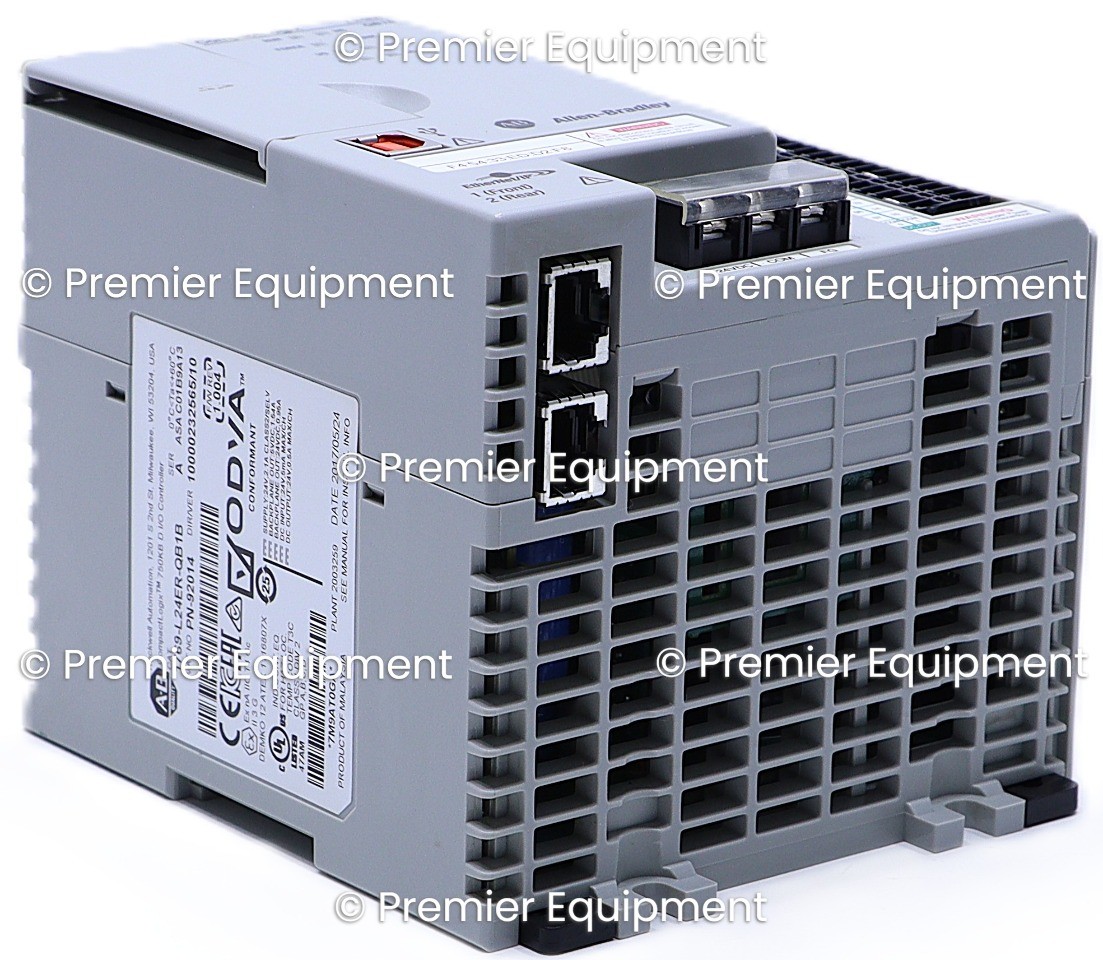 * ALLEN BRADLEY 1769-L24ER-QB1B /A COMPACTLOGIX 5370 750KB D I/O CONTROLLER