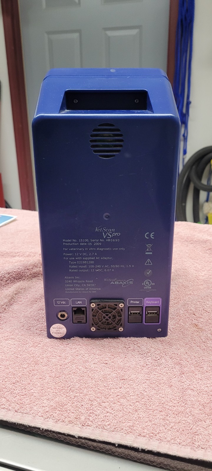 Abaxis Vetscan VSpro Analyzer