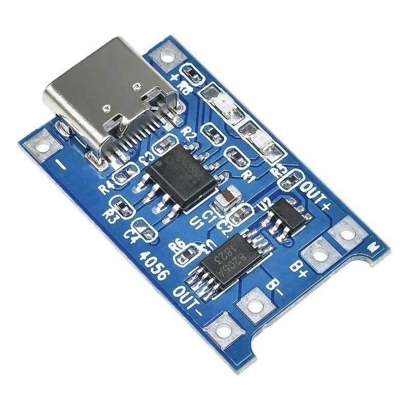 TP4056 18650 Lithium Battery Charger Module Type C Micro USB 5V 1A Board