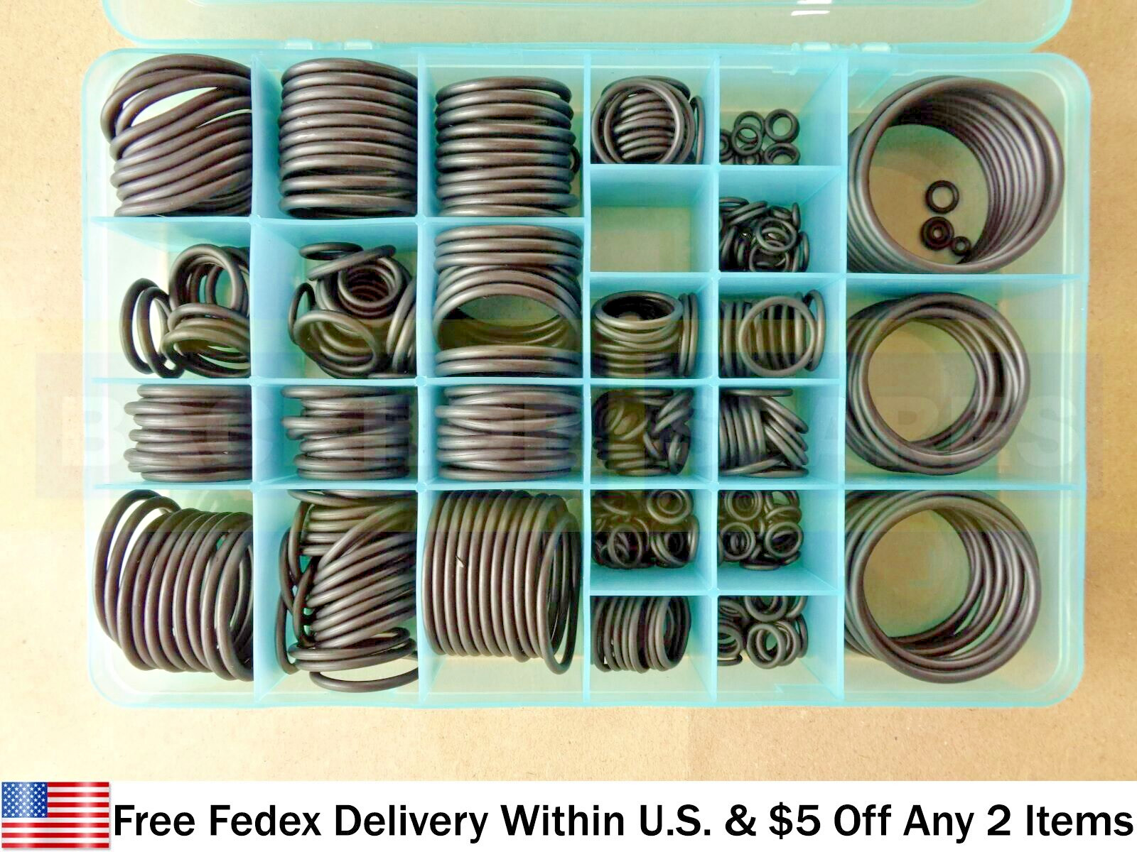 KOMATSU PARTS – GLANT MASTER O RING SEAL KIT, 435 PCS. NITRILE MATERIAL 90 SHORE