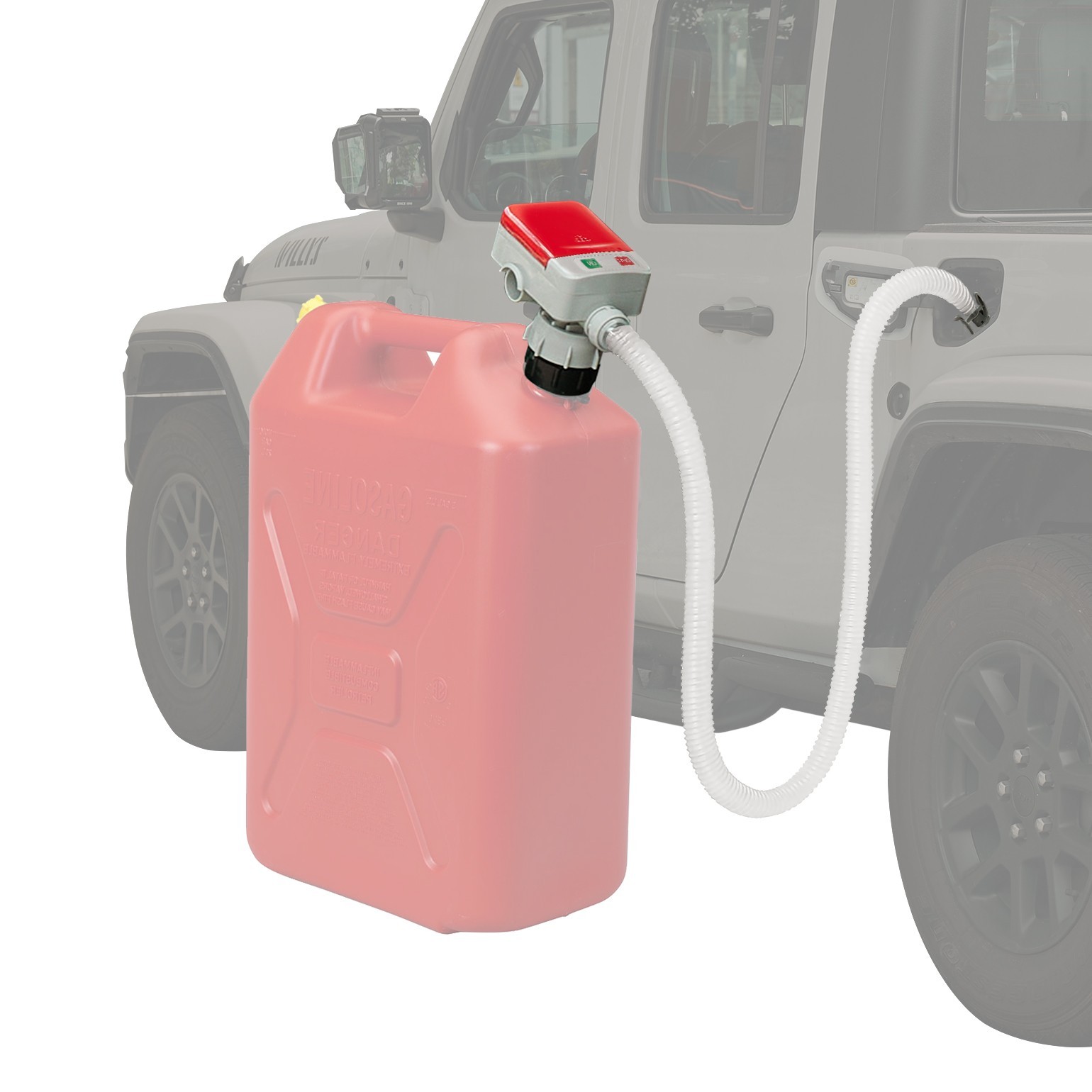 Battery Powered Electric Fuel Transfer Pump Portable for Gas Oil Water Liquid