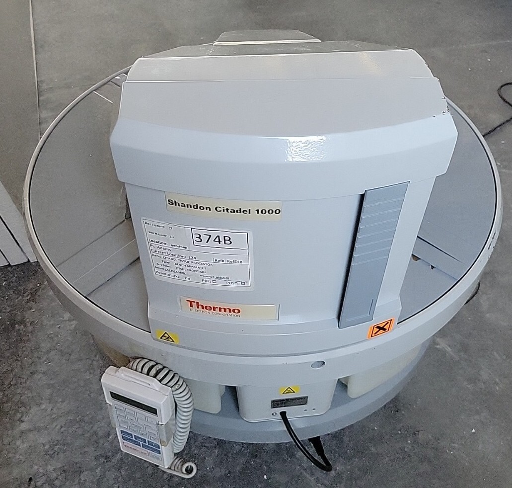 Thermo Shandon Citadel 1000 Bench Apparatus Tissue Processor Wax Bath Carousel