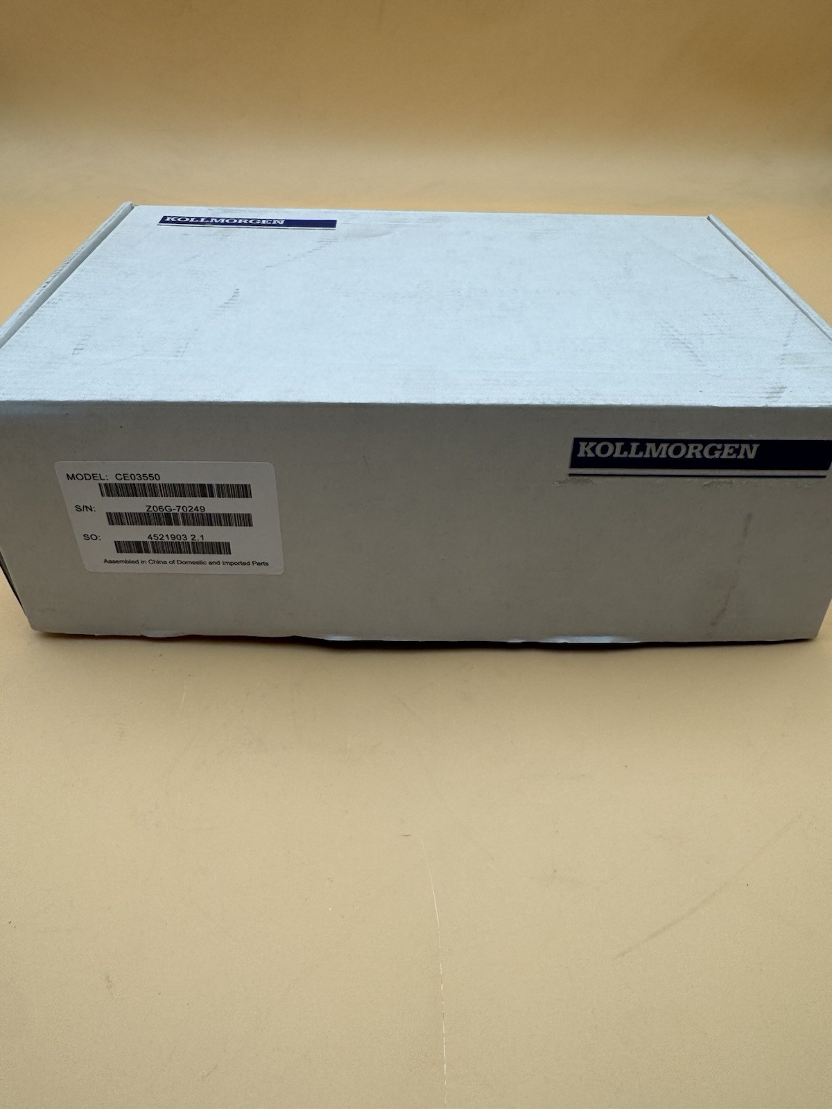Kollmorgen Servostar CD Servo Driver CE03550