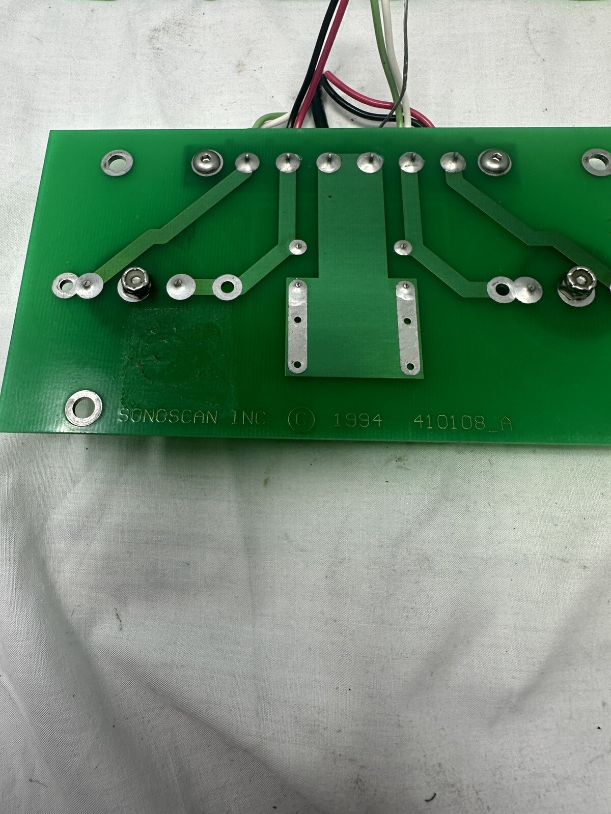 Sonoscan CSAM II Servo Control Board & Motor Edge Filter