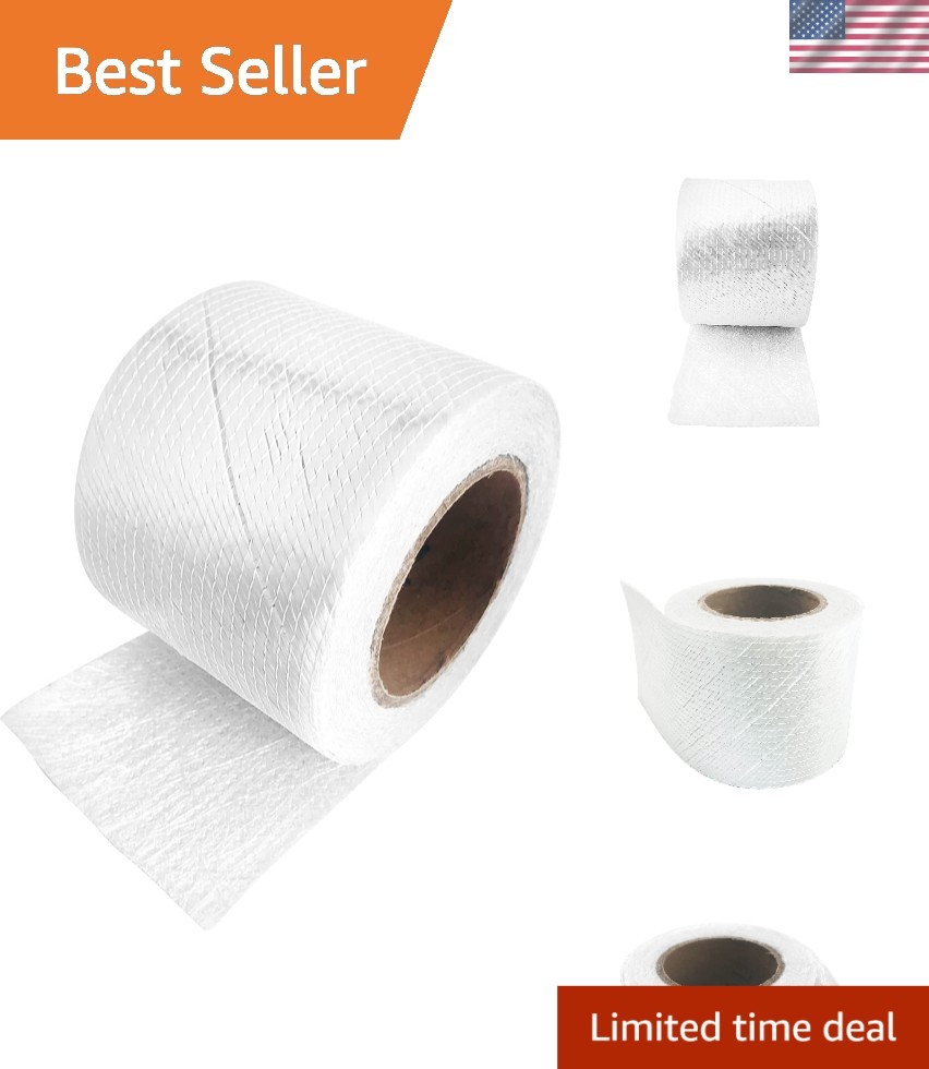 1708 Biaxial Fiberglass Cloth Tape – 4″ Width for Indoor and Outdoor Use