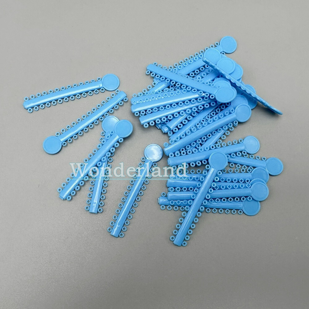 Dental Orthodontic Elastic Ligature Ties Rubber Bands For Bracket Brace USA