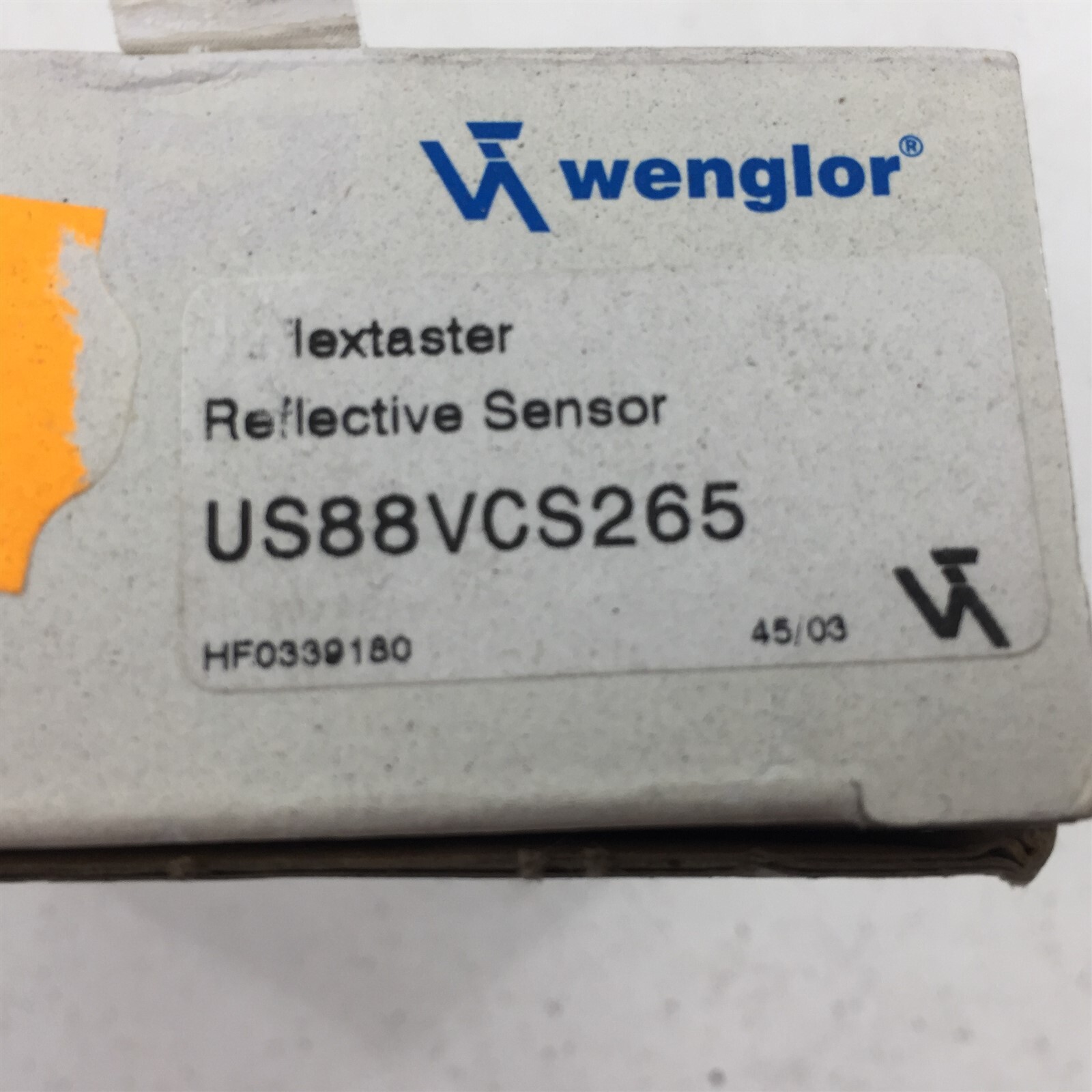 Wenglor US88VCS265 Reflective Sensor