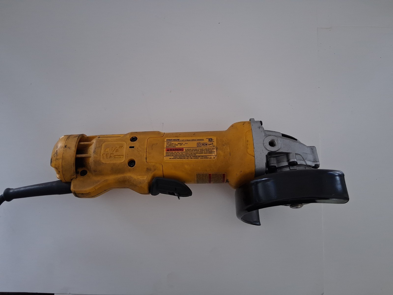 Dewalt DWE402N Corded Electric Hand Held Angle Grinder Tool