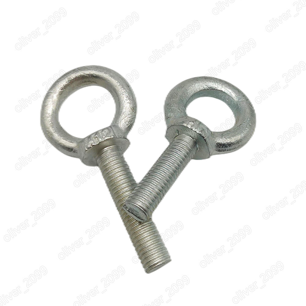 Galvanized Steel Lifting Eye Bolts M6 M8 M10 M12 M14 M16 M18 M20 M22 M24 M30 M36