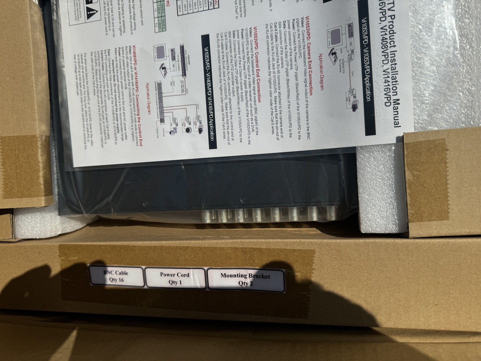 Vigitron Vi1516VPD 16 Channel Powered Combiner Receiver Hub