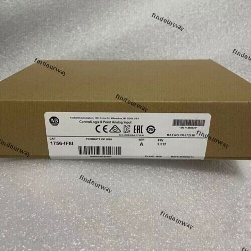 New NEW PLC 1756-IF8I /B ControlLogix 8 Point Analog Input Module 1756IF8I