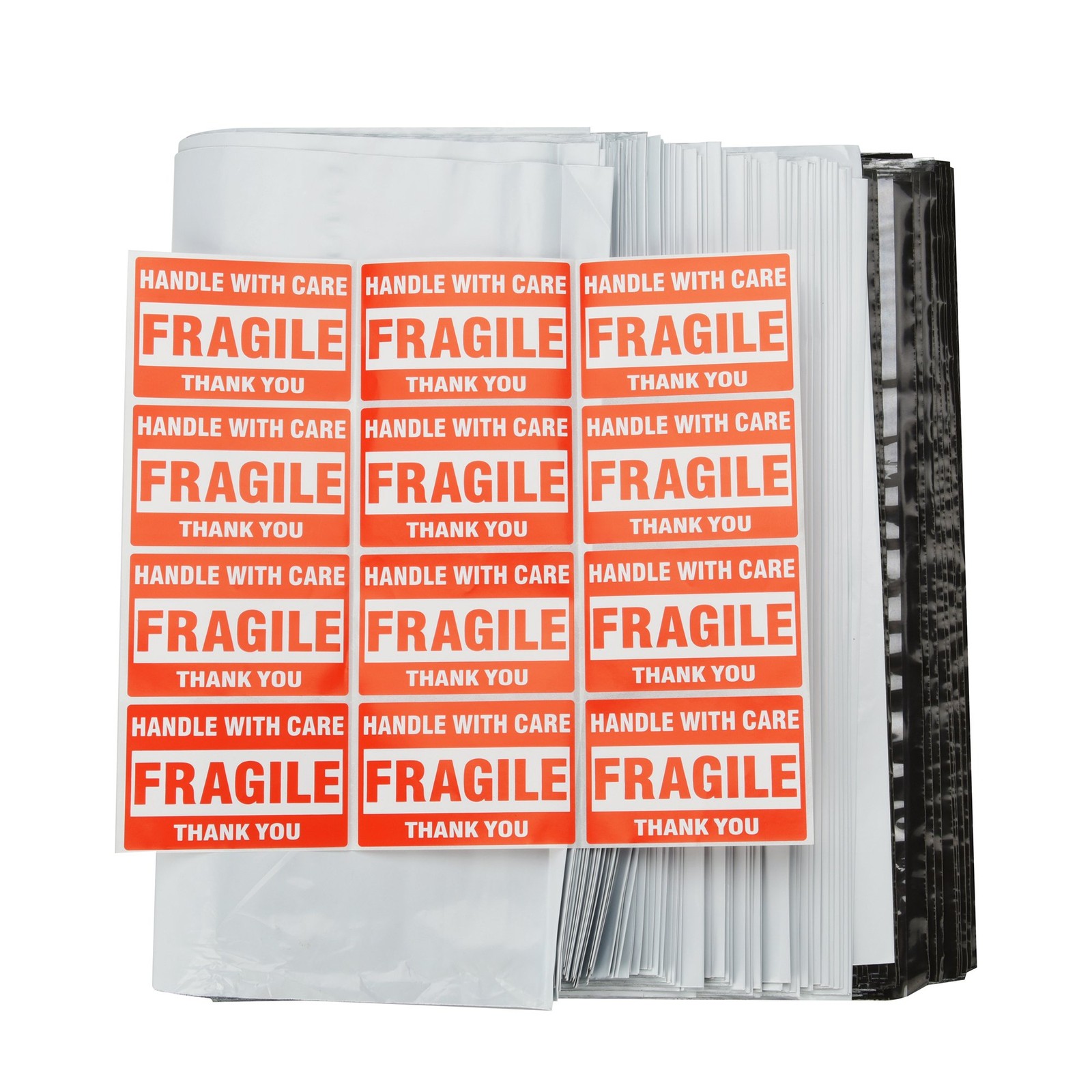 1500 12 x 15.5 Poly Mailers Shipping Envelopes Plastic Self Sealing Mailing Bags