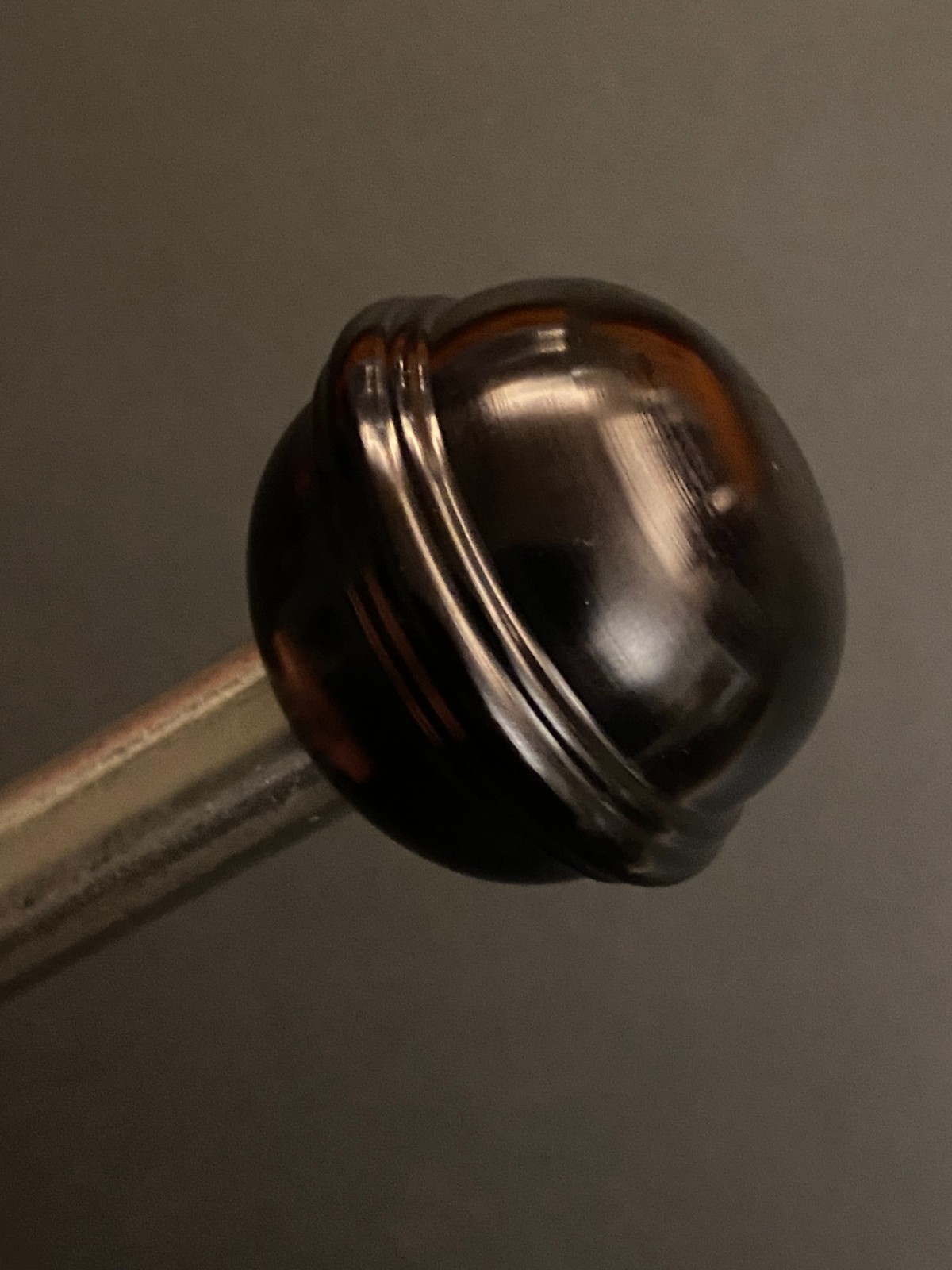 NEW DELTA SATURN KNOB IN 6061 BILLET ALUMINUM BLACK