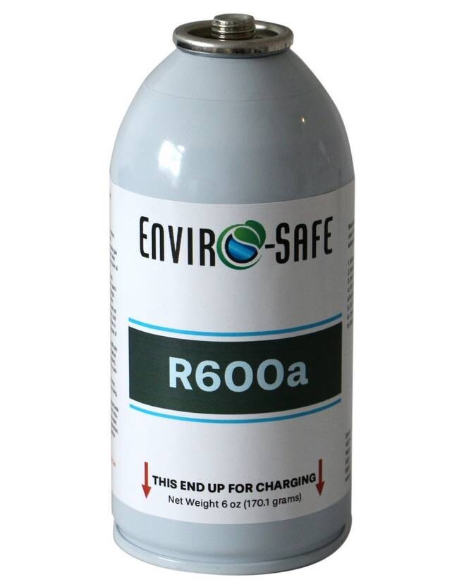 Envirosafe R600a, Isobutane, 6 oz. Can, Top Threads Piercing Style FREE SHIPPING