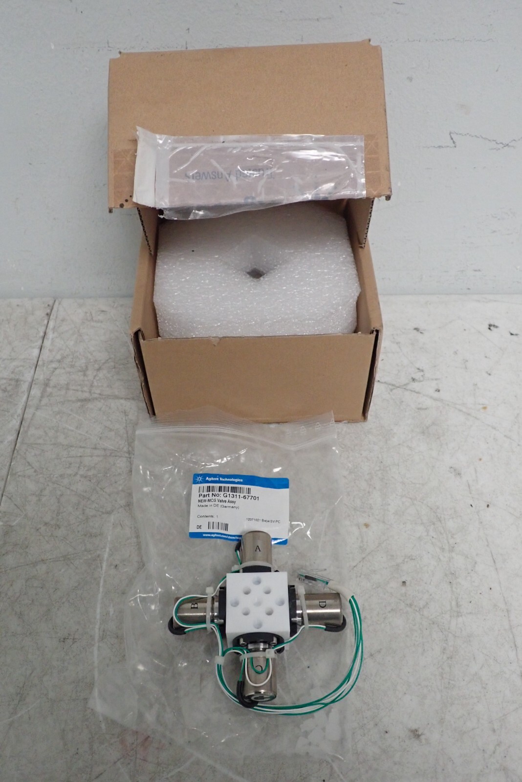 Agilent MCGV 1100 Multi-Channel Gradient Valve for the G1311A Quaternary Pump