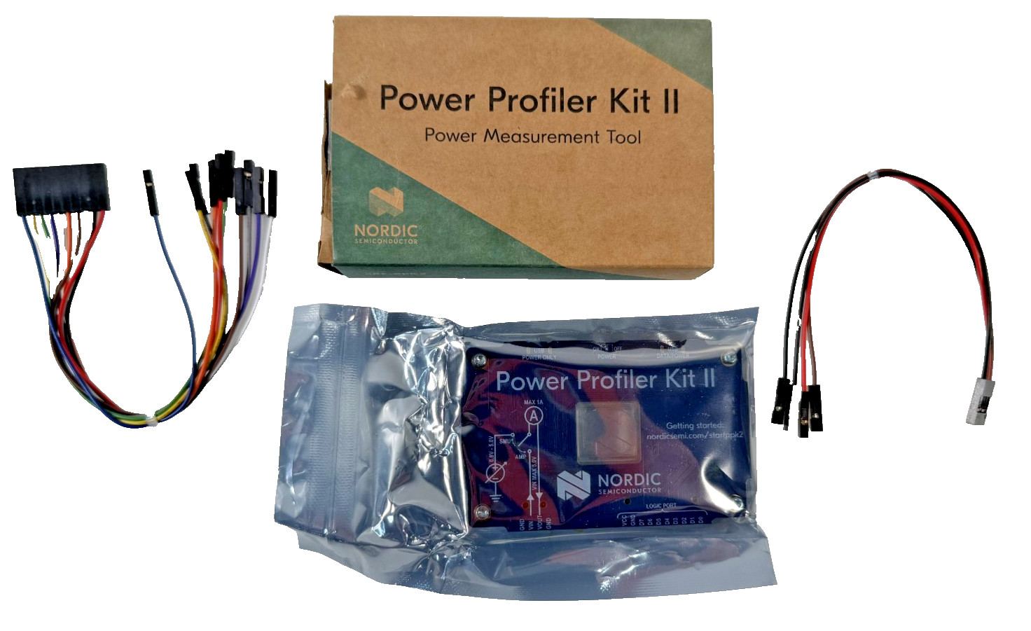 Nordic nRF-PPK2 Power Profiler Kit II Current Monitor Logic Analyzer NEW