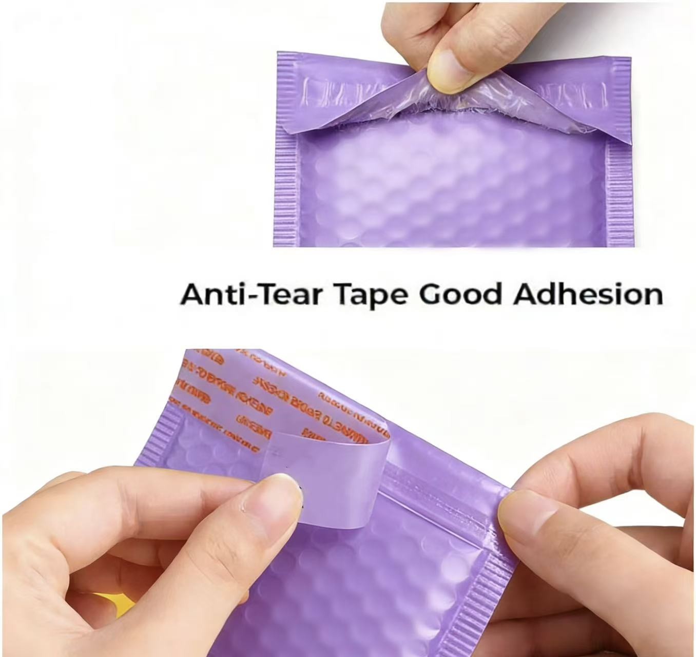 4×6 4×8 6×10 8.5×12 Poly Bubble Mailer Envelop Self Adhesive Shipping Bag Purple