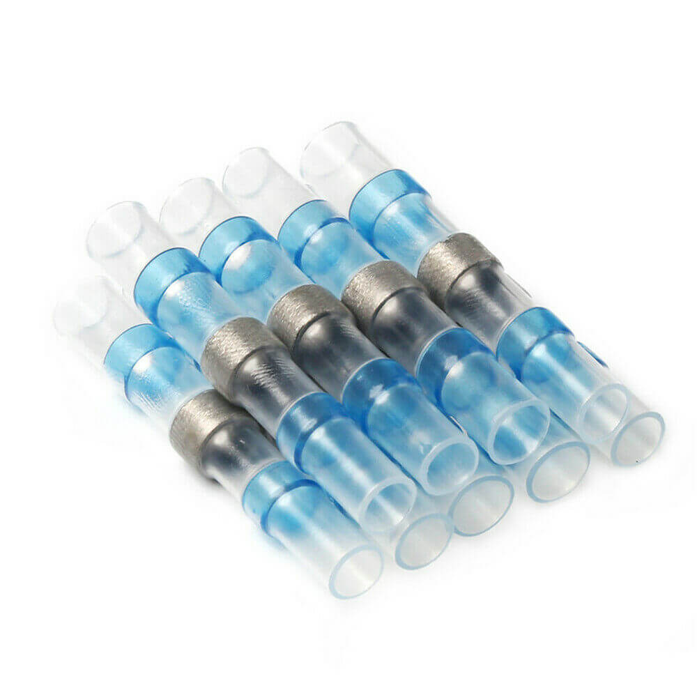 100-1000 Solder Seal Sleeve Terminal Waterproof Heat Shrink Butt Wire Connectors