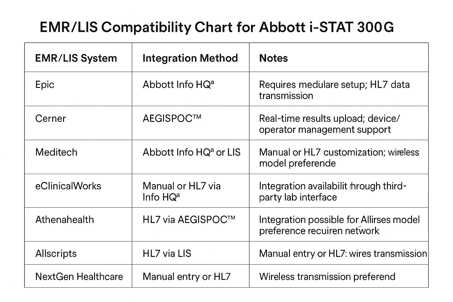 Abbott i-STAT 1 MN 300W Wireless Analyzer Portable Blood Analyzer System