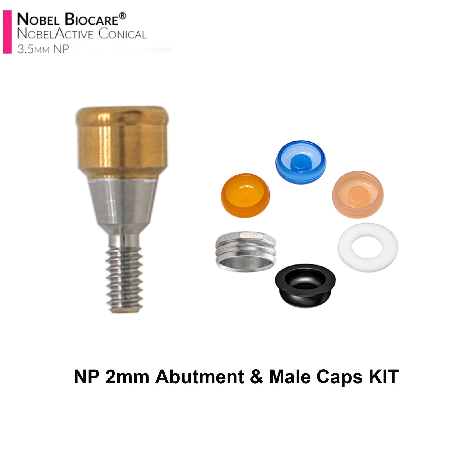 US Dental Locator Overdenture Abutment & Accessories Compatible Multiple Implant