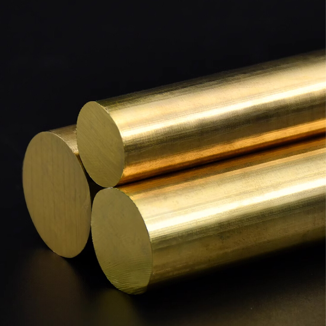 Brass Round Bar Rod Dia 3/5~80mm H59 Solid Bar/Rod Lengths 100/150/200/250/300mm