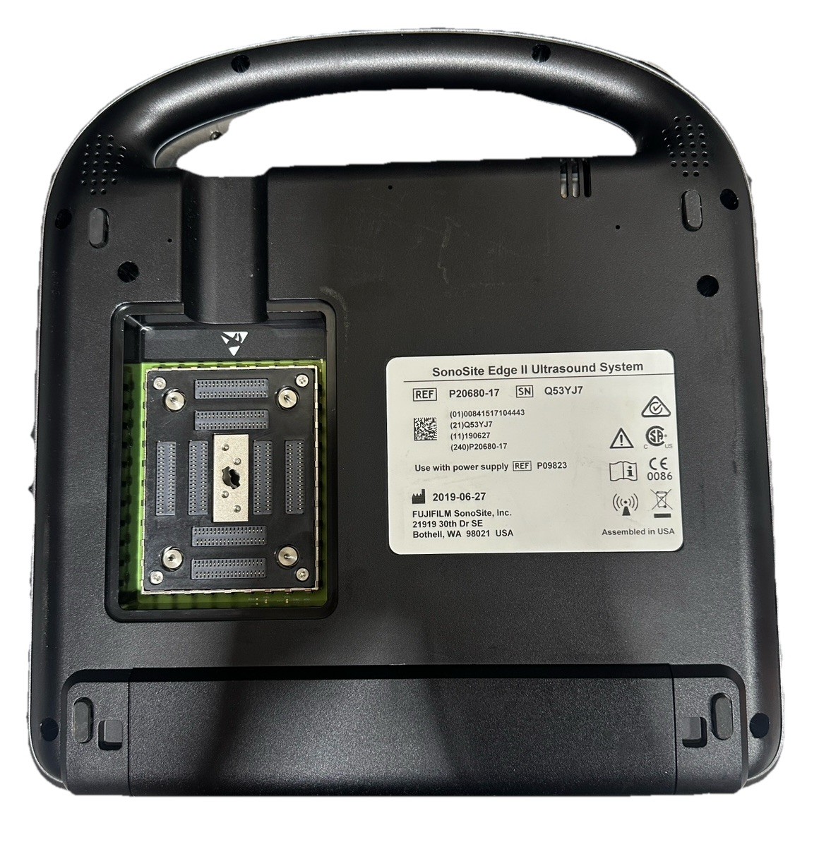 FUJIFILM SonoSite Edge II System w/ Power Supply Tested