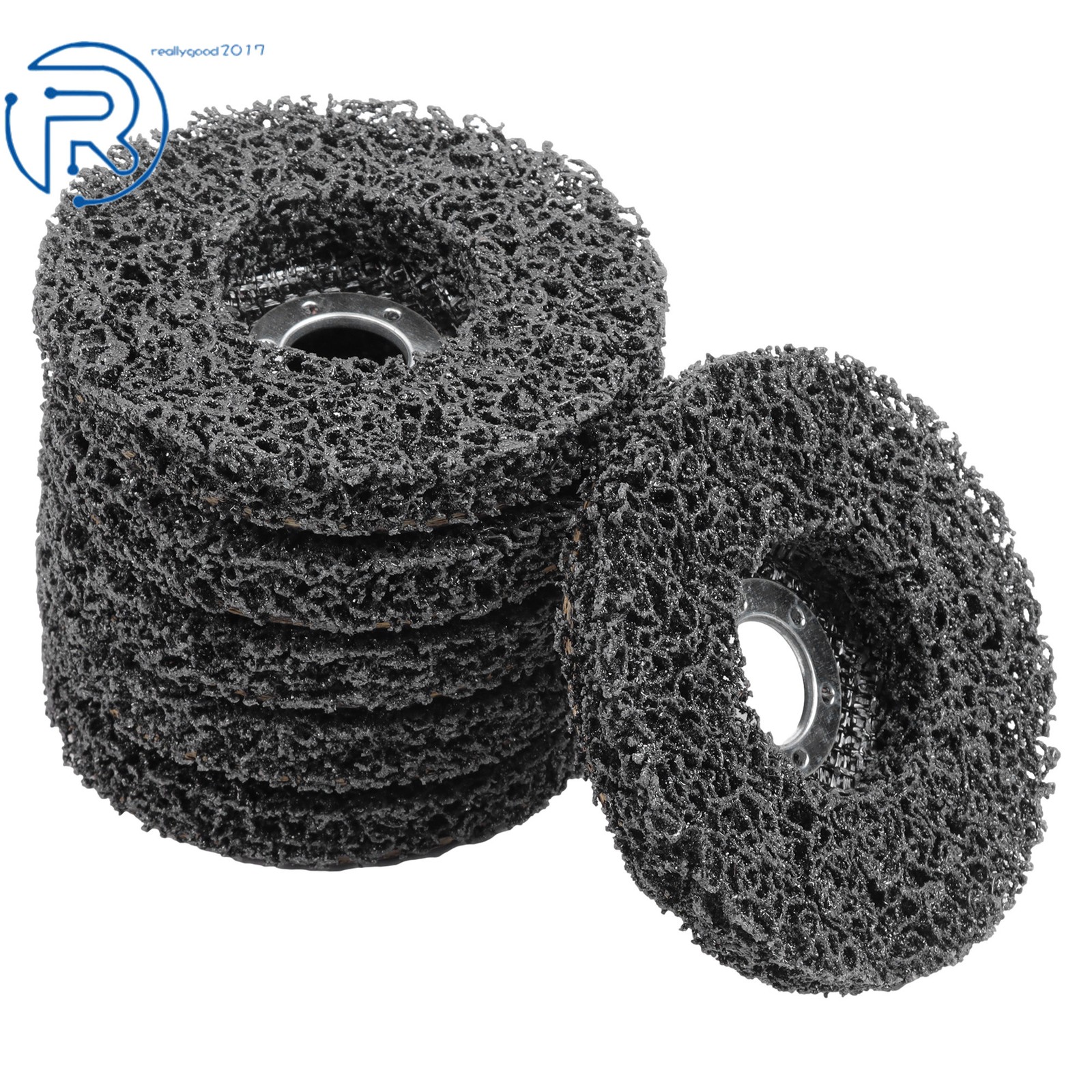 For Angle Grinder 12 Pack Paint Stripping Disc Set 4-1/2’Inch Remover Wheel
