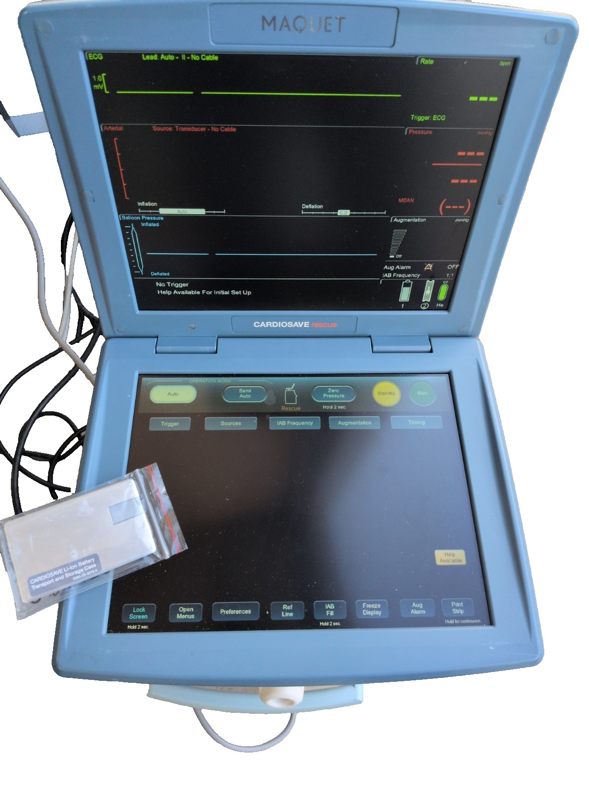 MAQUET Cardiosave Rescue Intra-Aortic baloon pump, 2025 Service 340 Hours