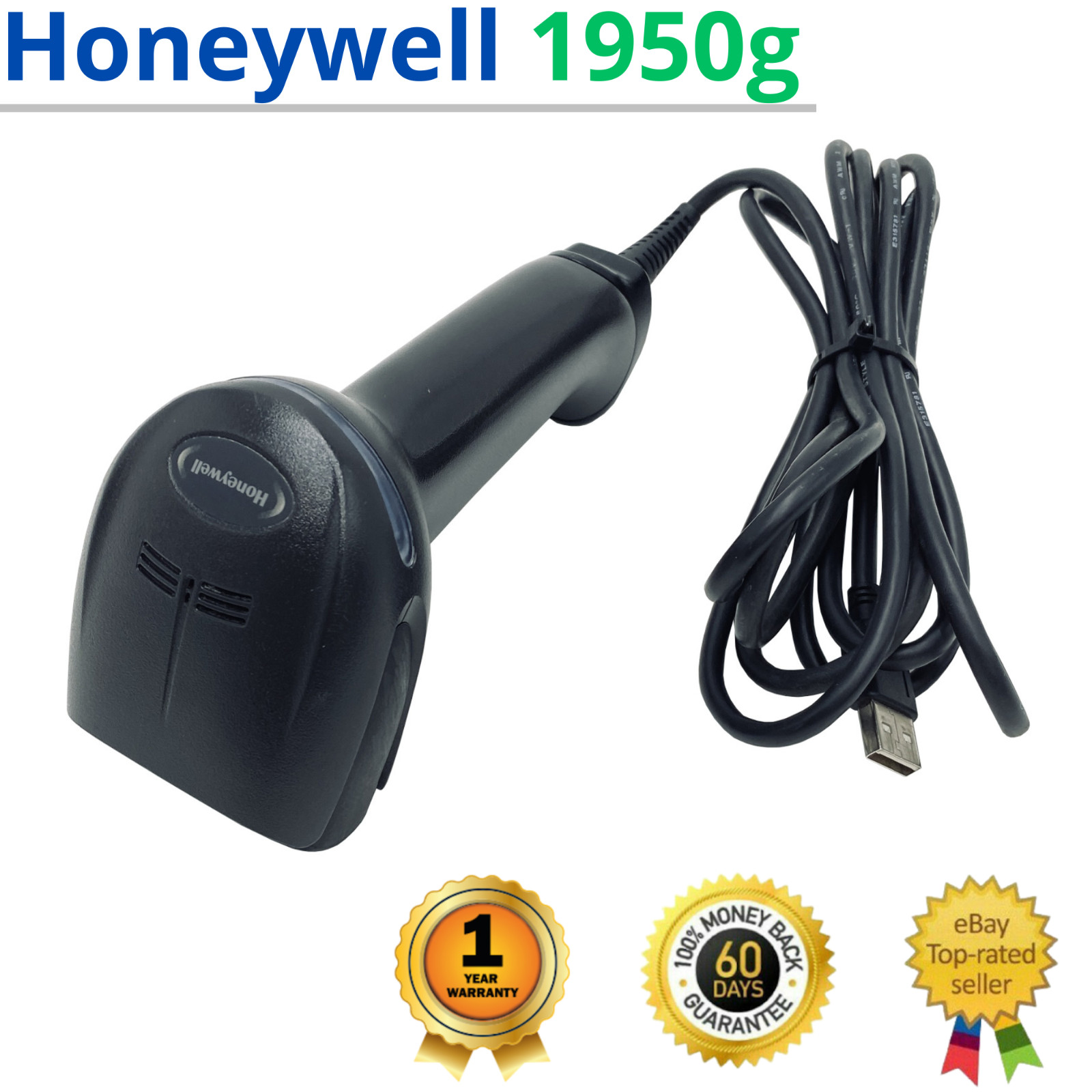 Honeywell Xenon 1950g Barcode Scanner Imager w/USB Cable – 1 YEAR WARRANTY!🔥