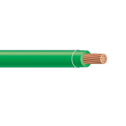 NEW 50’FT 8AWG STRANDED GREEN MTW OR THHN COPPER BUILDING WIRE