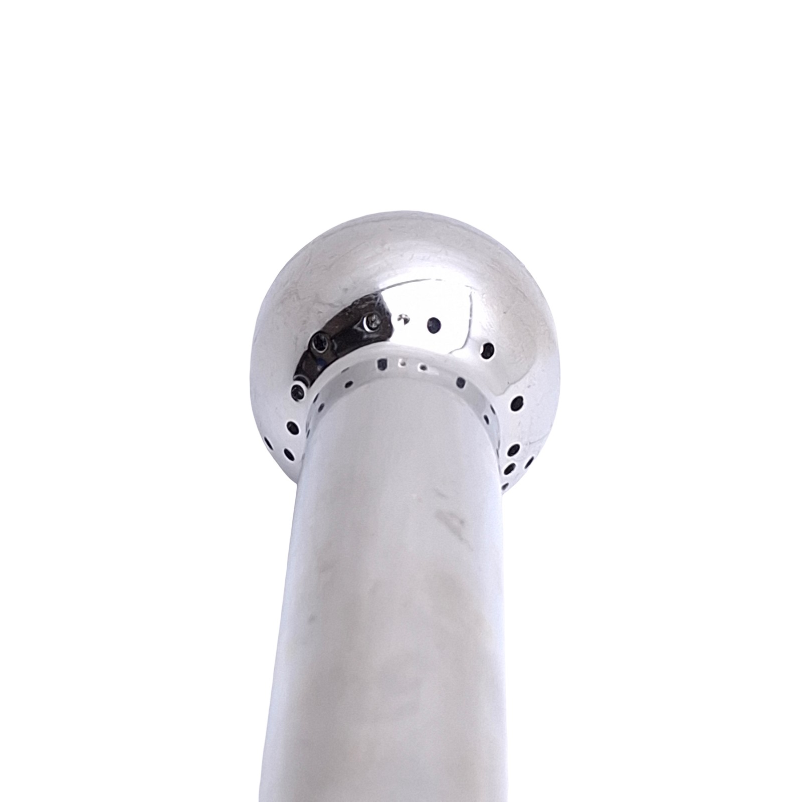 ISS Sanitary Supply Tube With Spray Ball, 1/2in Tri-Clamp 8.12in Internal Length