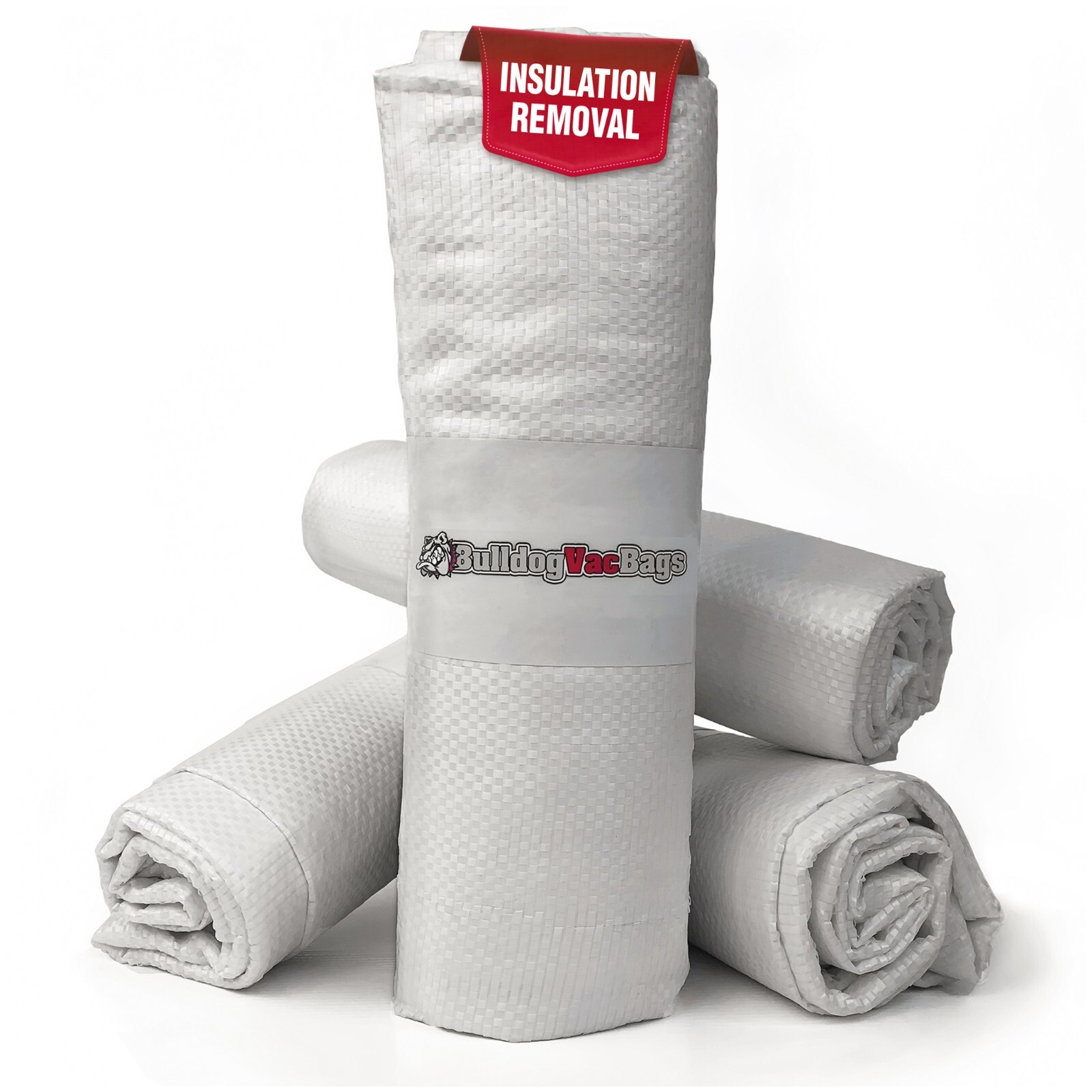 20 BulldogVacBags Multipurpose Insulation Removal Vacuum Bags No-Tear GUARANTEED