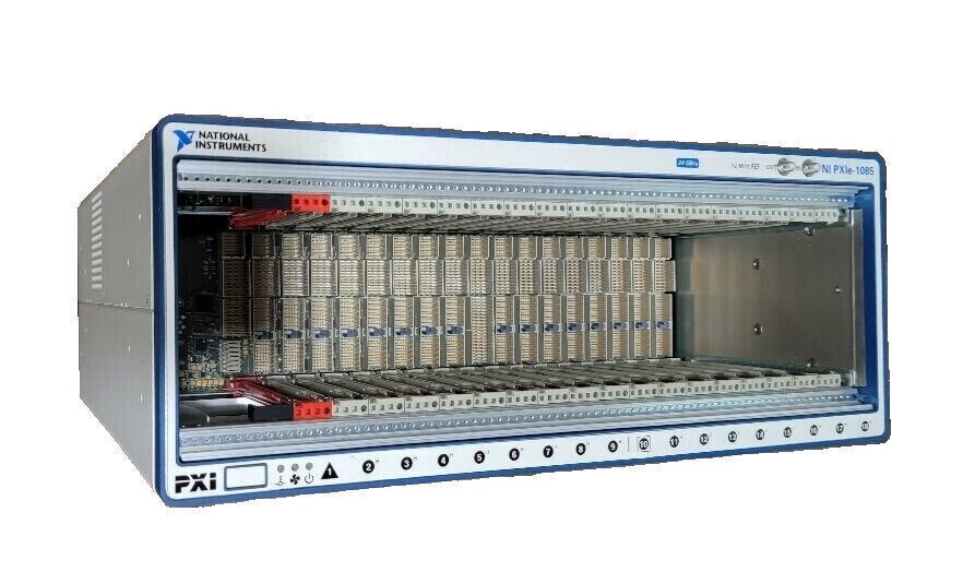 Used National Instruments NI PXIe-1085 18-Slot Up to 24 GB/s PXI Chassis