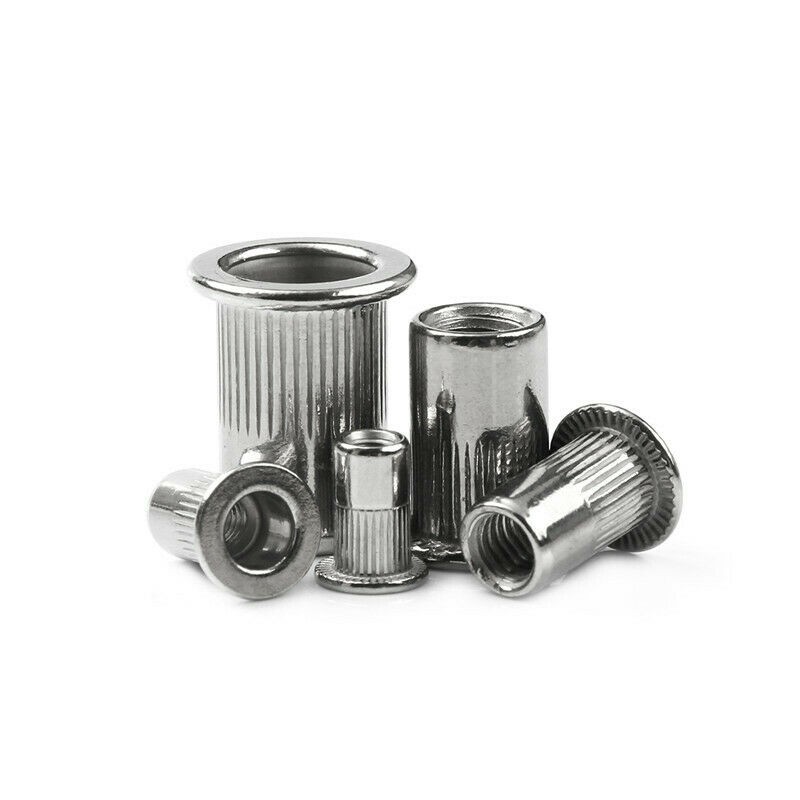 150~615X Stainless Steel Rivet Nut Kit Metric Rivnuts Nutsert Assorted M3-M8 Set