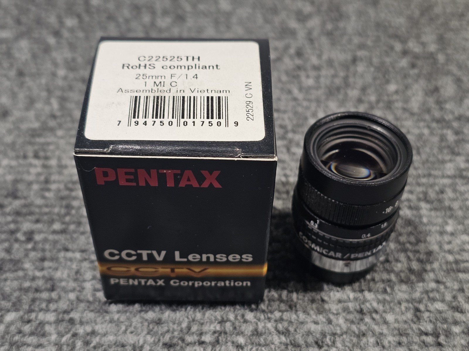 PENTAX CCTV Lens C22525TH Brand New!