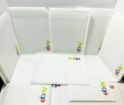 eBay Branded Shipping Supplies Padded Airjacket Bubble Envelopes 8.5″x 11.25″