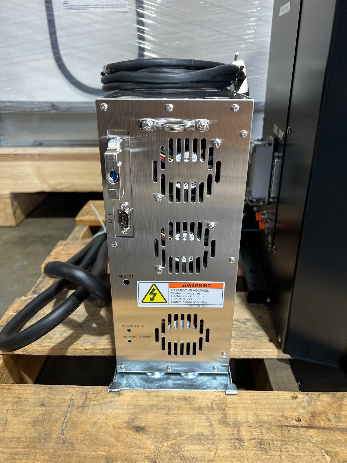 Kawasaki 3NT420B-B050 Wafer Handling Robot with 30D60F-A331 Controller & Cables