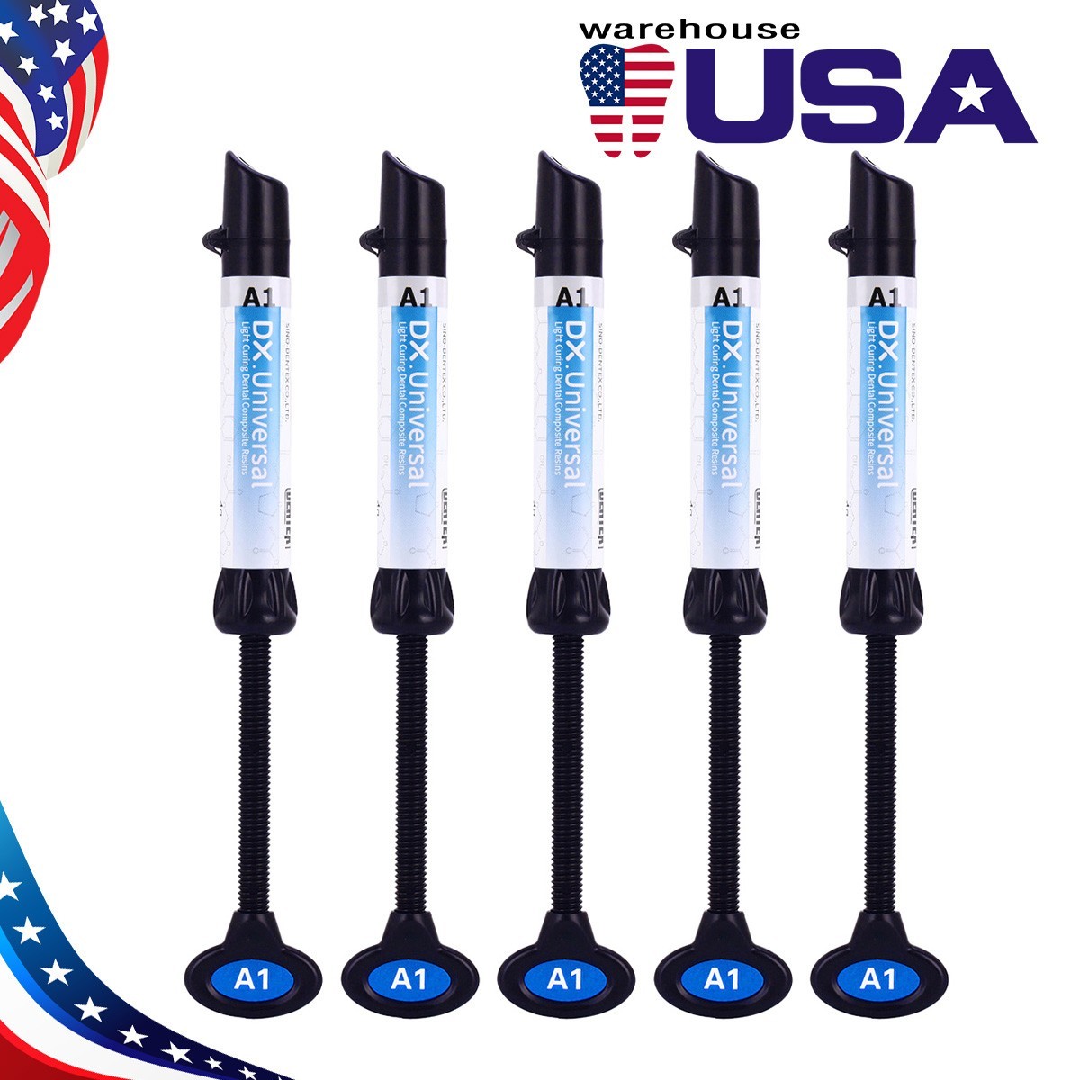Dentex Dental Universal Composite Resin Light Cure A1/A2/A3/A3.5/B1/B2