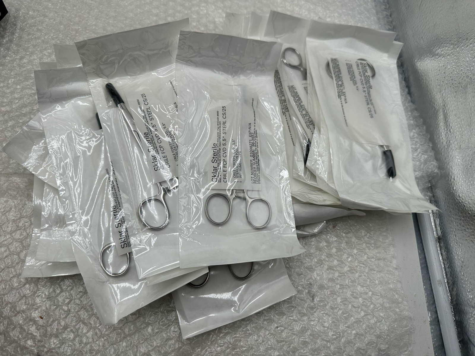 25 Per Case-Sklar Single Use Crile Forceps- 5.5” BRAND NEW (96-2553)
