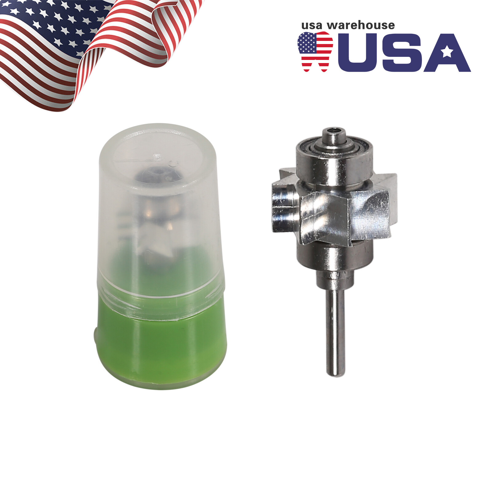 Dental Turbine Cartridge Rotor for Yabangbang High Speed Handpiece Replacement